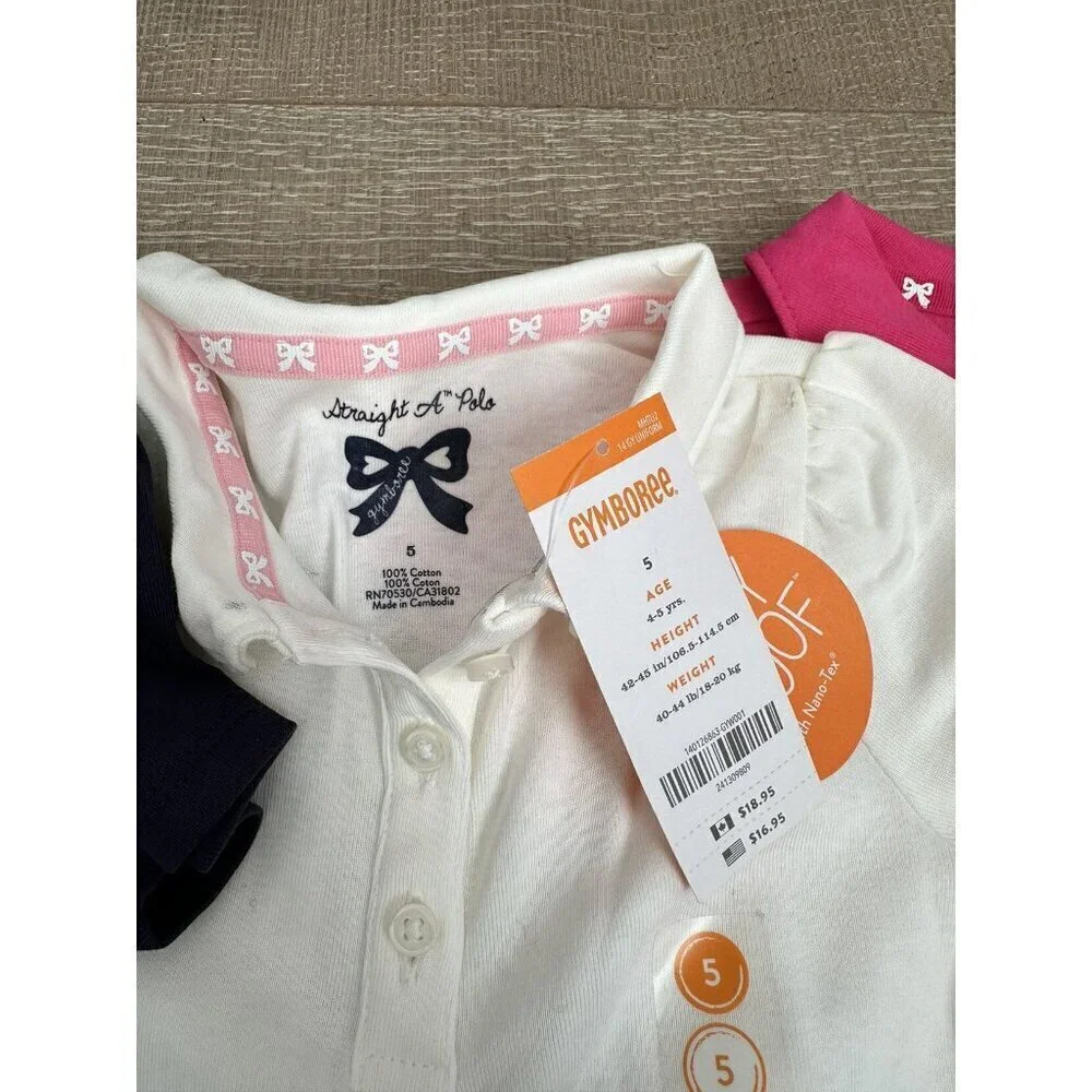 NEW Gymboree Polo Shirts Bundle